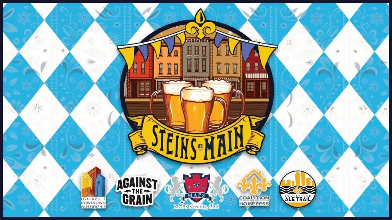 Steins on Main
Saturday, September 14
615 W. Main St. | FREE | https://louisvilledowntown.org/event/steins-on-main-2/ | All Ages
Head downtown for an all new Oktoberfest celebration, Steins of Main. Enjoy an Oktoberfest festival complete with German-inspired food, games, music, and drinks from local breweries. On top of bringing the traditional Bavarian celebration to Louisville, Steins of Main also supports the Coalition for the Homeless, a Louisville non-profit aiming to end homelessness in Louisville.