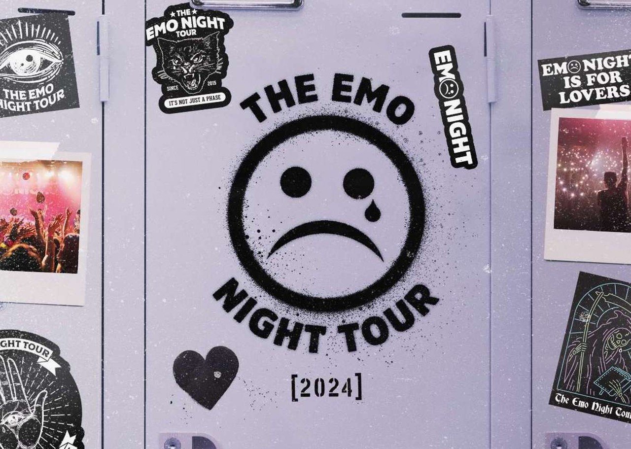 Emo Nite Tour
Zanzabar | $20+ | Ages 18+ | 8 p.m. Imagine going to a show and hearing Taking Back Sunday, Fall Out Boy, Panic! At The Disco, My Chemical Romance and many more, all only playing their best songs...all night long. Welcome to The Emo Night Tour. The Emo Night Tour DJ’s will be spinning all the angst your teenage dirtbag heart desires all night long and will make you feel like you’re at Warped Tour ‘08 minus all the dust and melting in the sun!