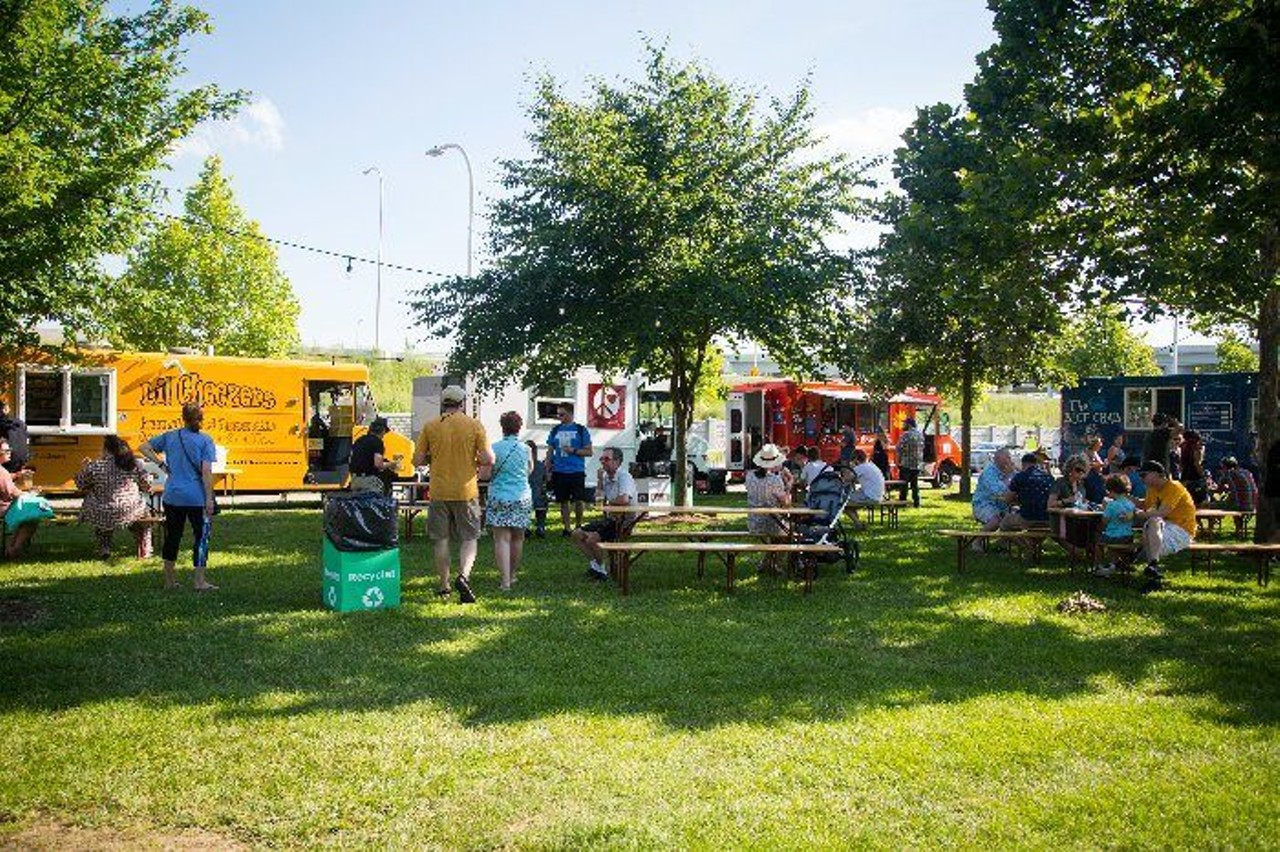 SATURDAY, MAY 11
International Food Truck Festival
Big Four Lawn | 1101 E River Rd. | ourwaterfront.org | Free | 11 a.m.
The third annual international food truck festival is back in Louisville, where foods all around the world are gathered in one location. Try foods from all over including Hurrikanes Monster Dawgs, the sweet taste of My Ol' Kentucky Lemonade, or the particular blend from 305 Cubano.