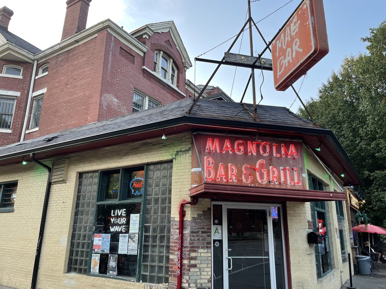 Magnolia Bar 
1398 S. 2nd St.
If you’re ever in Old Louisville, you should stop for a drink at Magnolia Bar, or MagBar, as it’s known to frequent guests. MagBar has a lineup of fun specials and events taking place in the month of June.