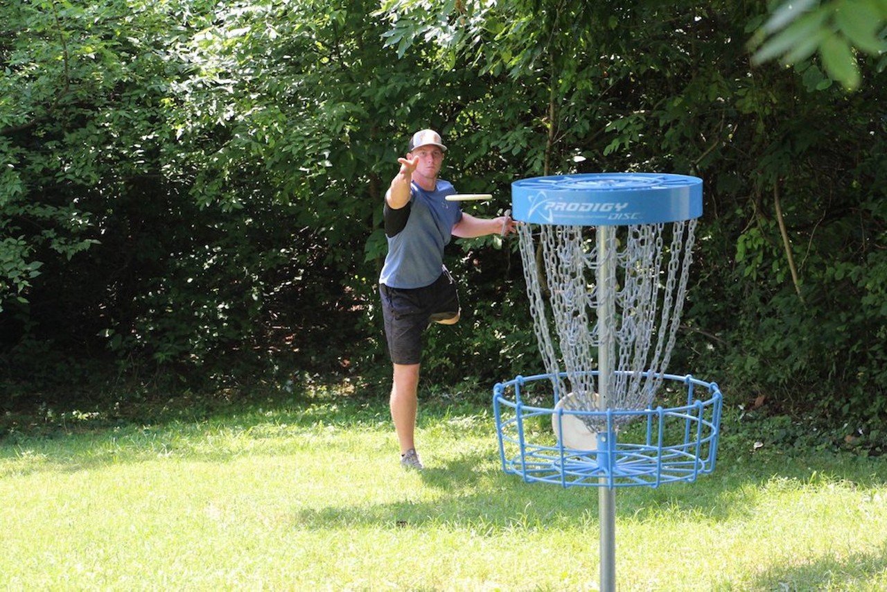 Disc Golf At Iroquois Park
Iroquois Disc Golf Course, 2120 Rundill Road
Try your hand at disc golf, a simple, accessible sport that only requires you to invest in a few frisbees. Iroquois Park has a free course that winds through the woods. There are signposts to guide you.
Photo via facebook.com/loukyparks