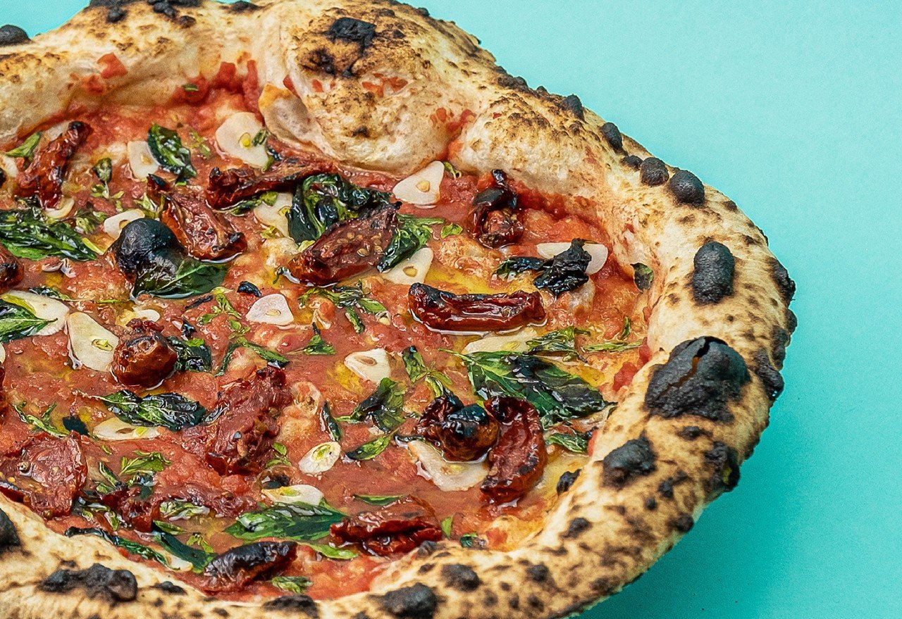 Pizza Lupo's Neapolitan
1540 Frankfort Ave.The Neapolitan Classic Pizza comes with San Marzano tomatoes, basil, oregano, olive oil & sea salt.