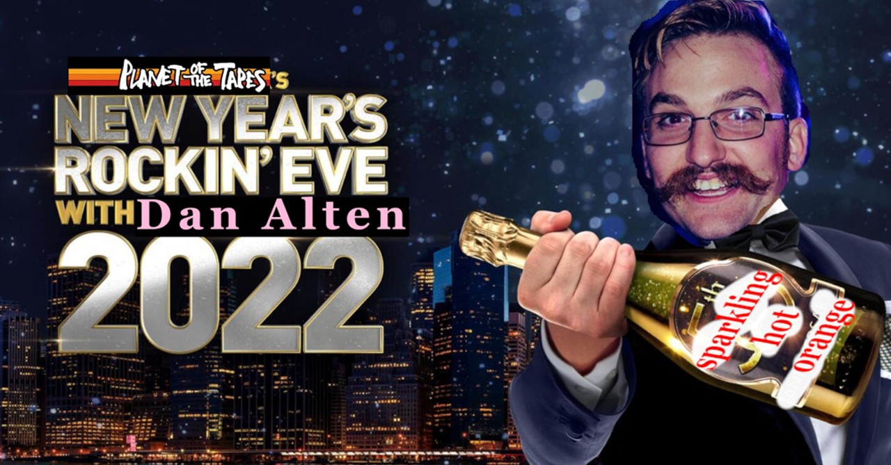  Dan Alten makes you laugh New Years Eve Weekend 
Planet of the Tapes, 640 Barret Ave. 
10:30 p.m.
$15
The mustachioed local comedian and his guests will start the new year off with laughter. (There will probably be &#147;ball drop&#148; jokes.)
Art via facebook.com/DogMouseHouse