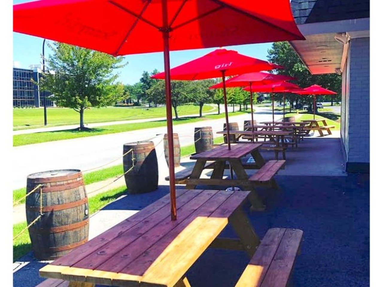 Cask Southern Kitchen and Bar
9980 Linn Station Rd. 
The name should be a hint. Bourbon, rich Southern food, and a nice patio for relaxing. Photo via  Cask Southern Kitchen and Bar 