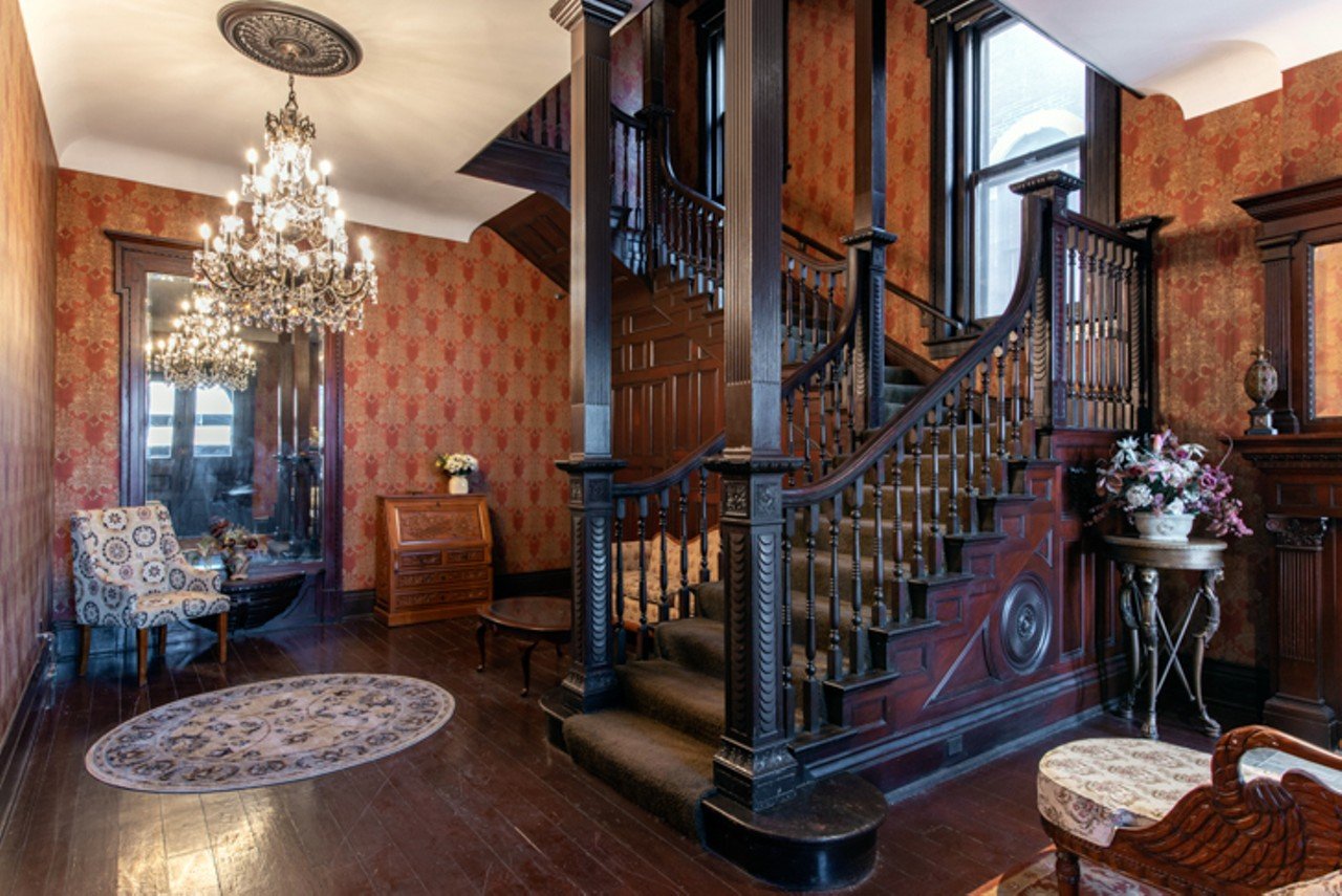 Bourbon Big Shot Mansion
Entire Home | Starting at $776/night | Hosts 16 Guests 
&#147;In 1892 John Thompson Street Brown, bourbon innovator and aristocrat, built this 11,000 square foot Beaux Arts mansion for his large family. Now you can live like a bourbon big shot too! The mansion is elegantly finished throughout with spacious and finely appointed rooms.&#148;