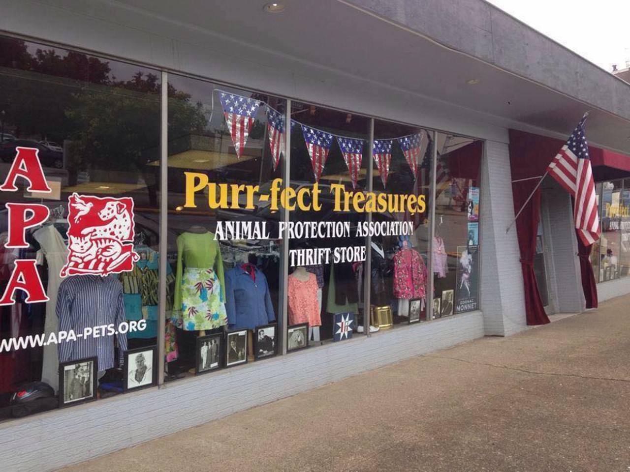  Purr-fect Treasures Thrift Store 
146 Spring St, Jeffersonville, IN
All the proceeds from this volunteer-run thrift store across the river support the Animal Protection Association, a local no-kill cat shelter. Check them out if you&#146;re looking to buy clothes, jewelry, accessories, furniture, and more for a good cause.
Photo via Purr-fect Treasures Thrift Store/Facebook