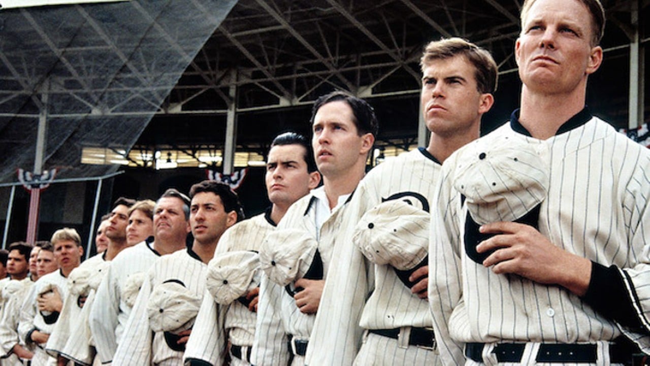 Eight Men Out (1988)
Local filming location: Churchill Downs Railroad Station 
&#147;Eight Men Out&#148; is a classic sports film about the infamous Black Sox cheating scandal at the 1919 World Series. Scenes at a New York racetrack were actually filmed in Louisville.
Photo via Orion Pictures