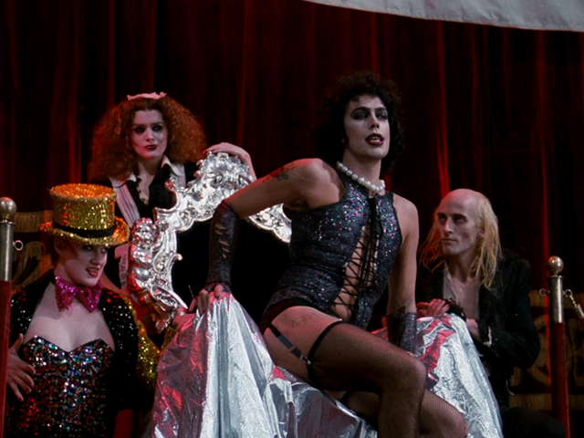 A still from the "Rocky Horror Picture Show" (1975).