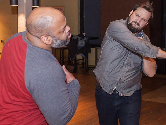 A series of illusions: Stage combat classes keep local actors from injury