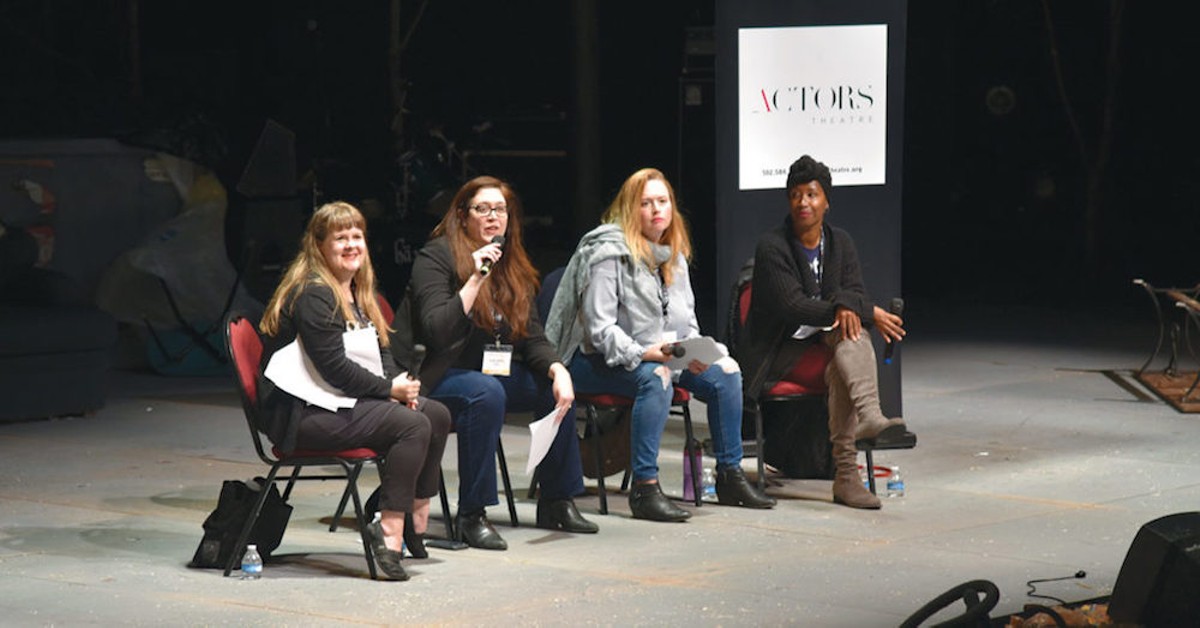 Joy Meads, Kelly Miller, Meg Miroschnik and Zakiyyah Alexander of The Kilroys. (Photo by Tory Parker)