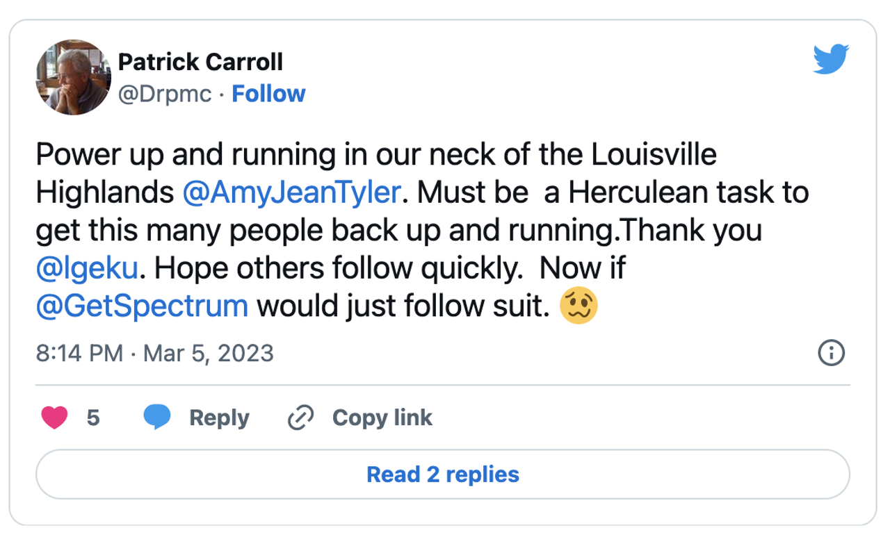 After A Major Storm, Louisville Takes To Twitter To Make Sense Of Its Recovery