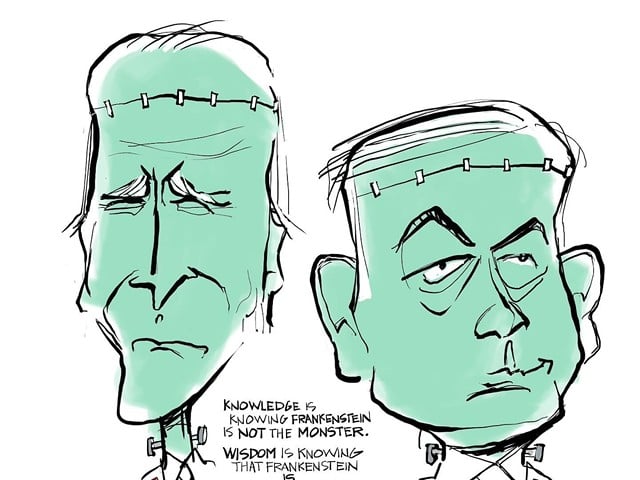 Which Frankenstein is the monster?