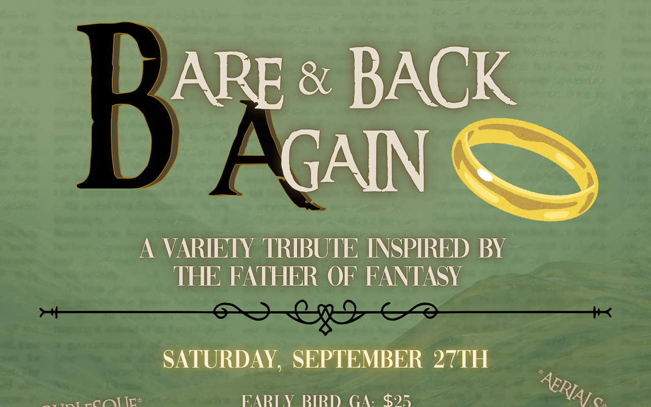 Image: Bare & Back Again: A Variety Tribute to the Father of Fantasy