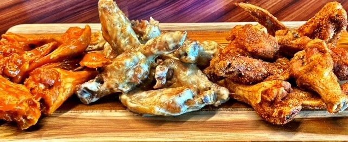 Wings from Chef David Danielson's ghost kitchen  |  Photo courtesy of Hoss Boss Wings & Ribs