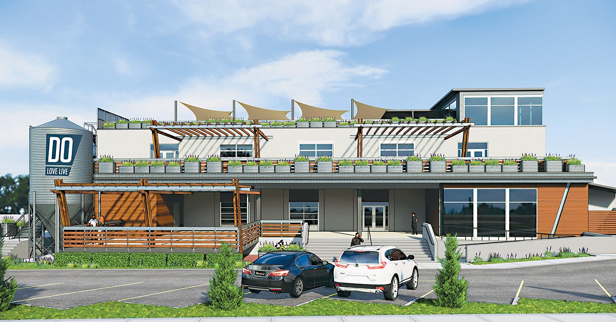 A rendering of the Do/Love/Live Taproom and Brewery.  Image provided by Do/Love/Live.