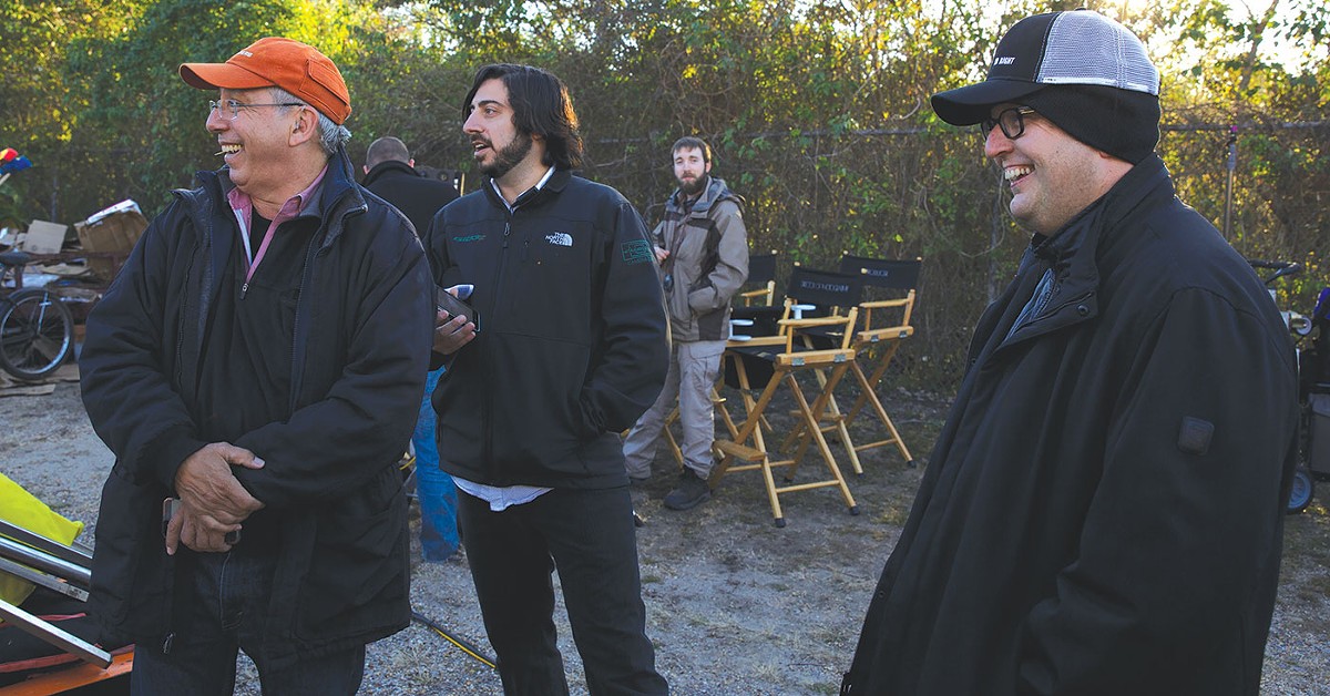 Executive Producer Butch Kaplan, Production Supervisor Christian Agypt and Will Greenfield