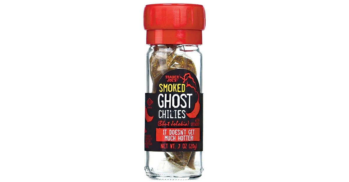 smoked ghost chilies