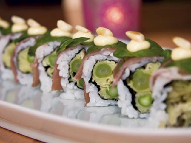 Giving sushi a new twist