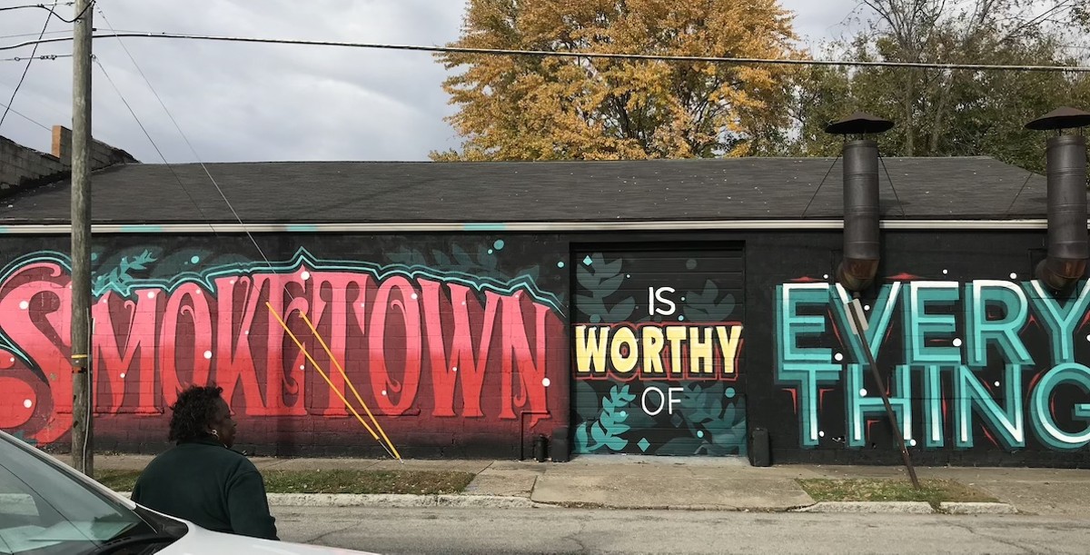 A mural in Smoketown