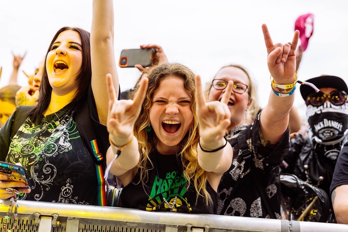 The crowd at Louder than Life.