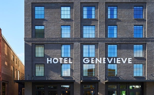 Hotel Genevieve is a chain hotel based out of Texas from the Bunkhouse group.