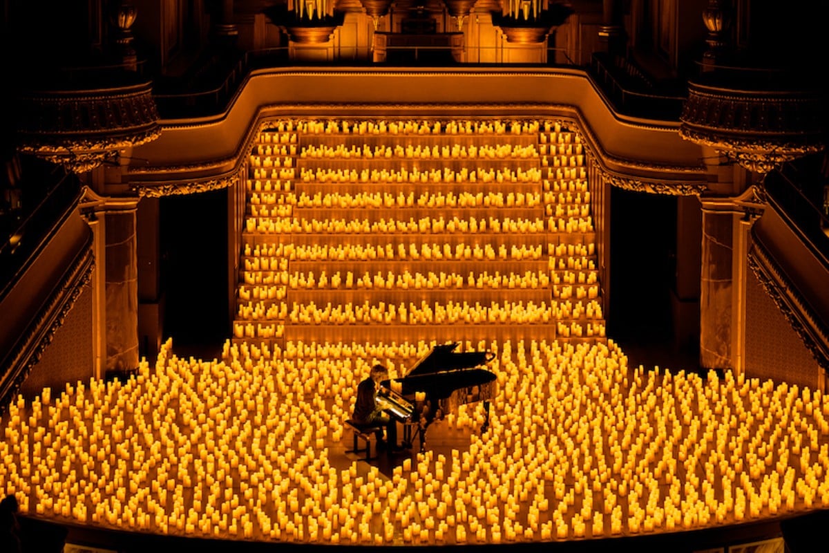 A past candlelight concert performance.