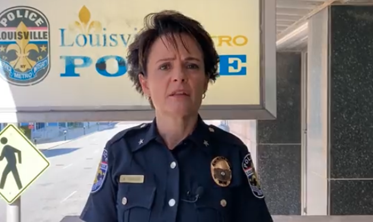 LMPD Police Chief Erika Shields