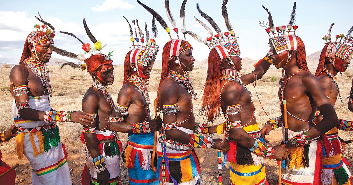 "Samburu Rite of Passage, by Karen Ballard