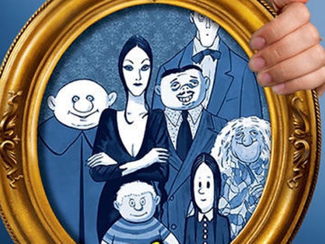 Addams Family portrait from Mind's Eye Theatre Company Facebook page.