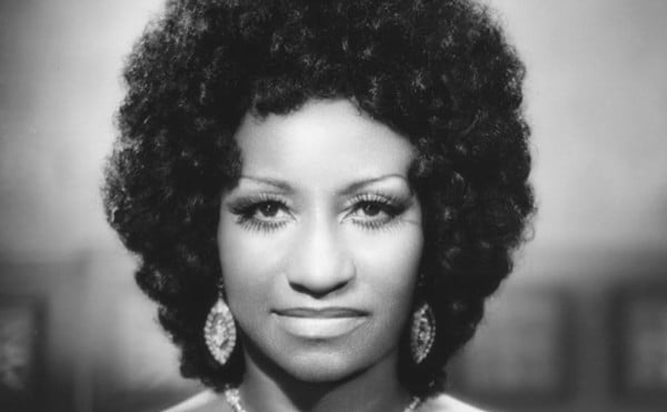 Cuban-born singer Celia Cruz