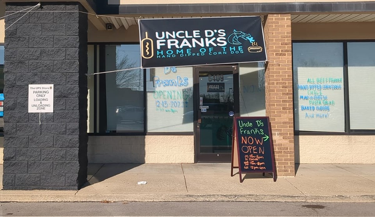 Uncle D's Franks just opened, Dec. 15 in Fern Creek