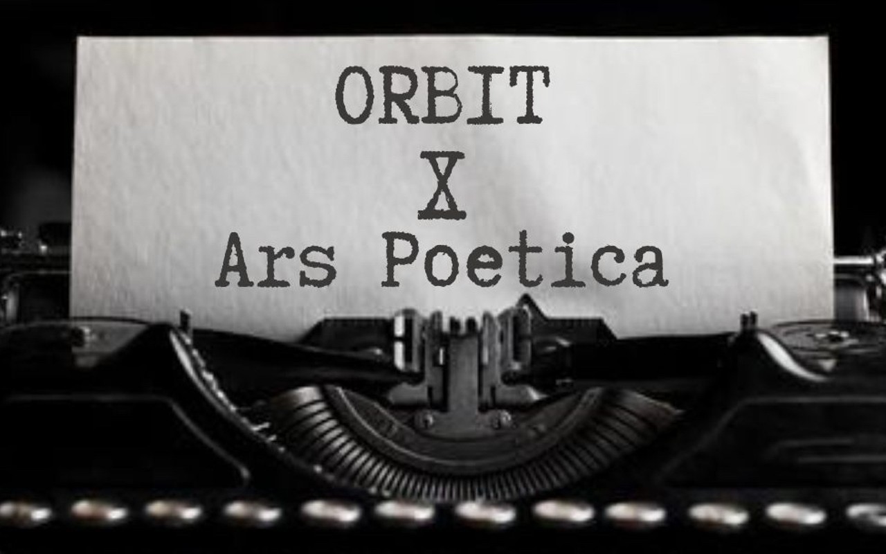 ORBIT X Ars Poetica Share Space With Scott T Smith and Ron Whitehead At PORTAL