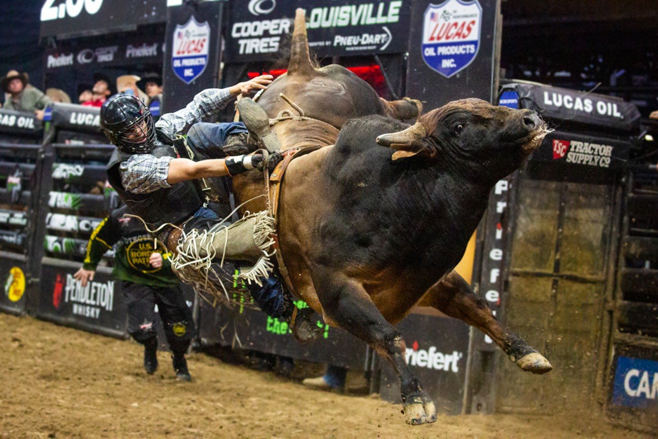 PHOTOS: All The Bucking And Bull Riding We Saw At PBR’s 2024 Unleash The Beast Tour