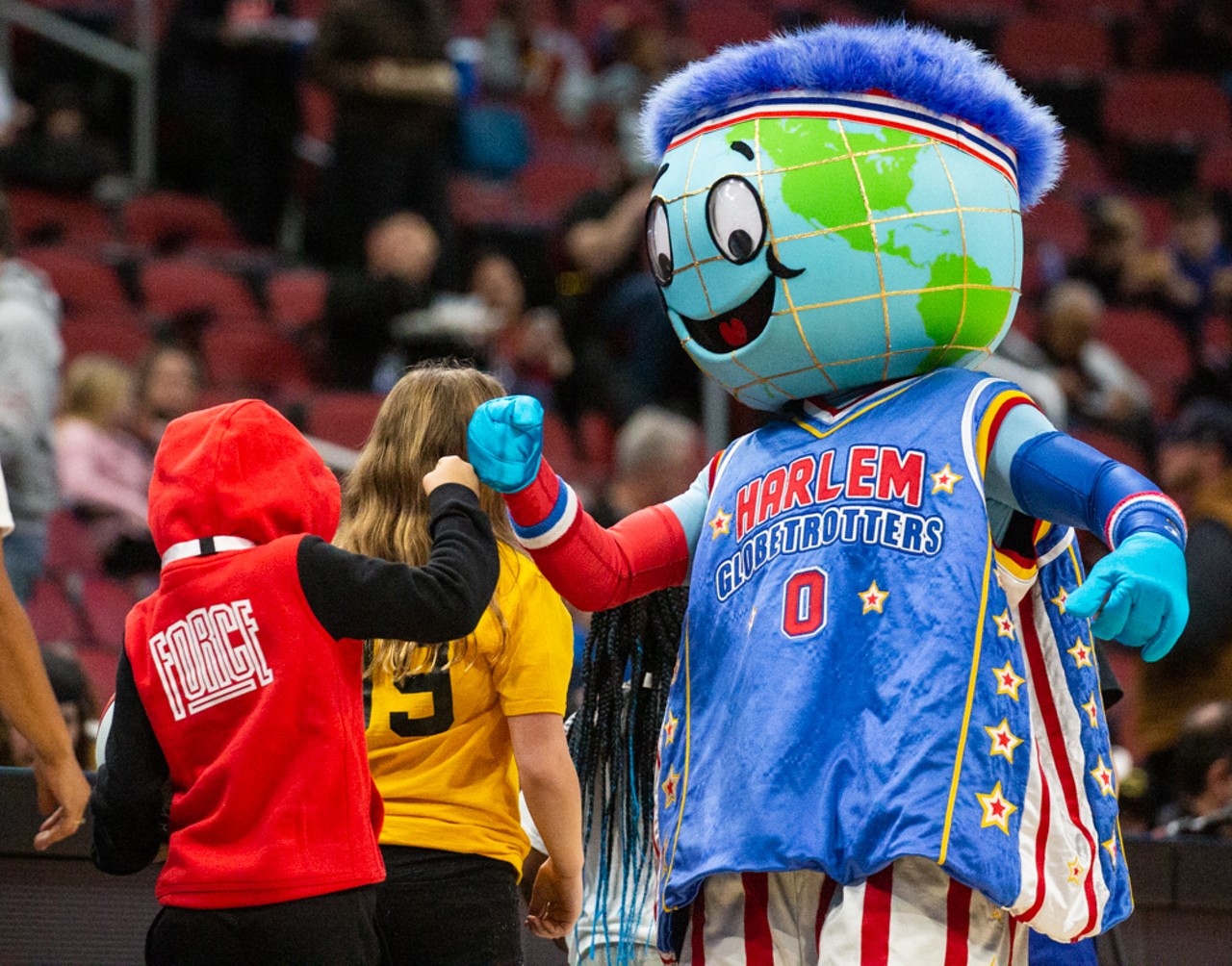 PHOTOS: All The Shots And Stunts We Saw At The Harlem Globetrotters Game