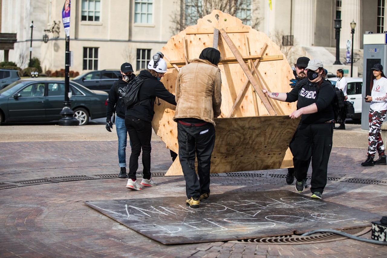 Photos: Breonna Taylor Protesters Return To Injustice Square The Day After Hankison&#146;s Acquittal