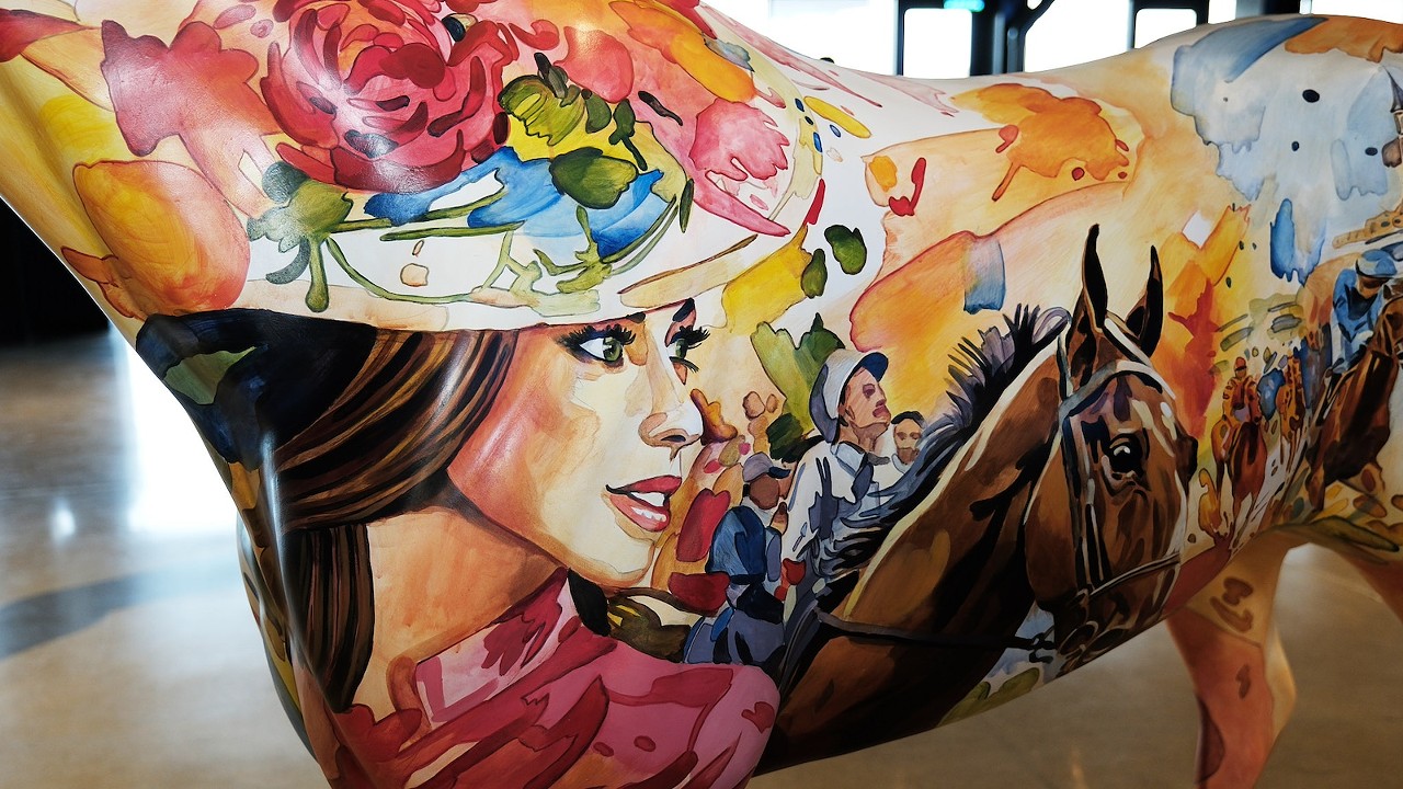 "Colorful Race" by Humberto Lahera (sponsored by Churchill Downs)
