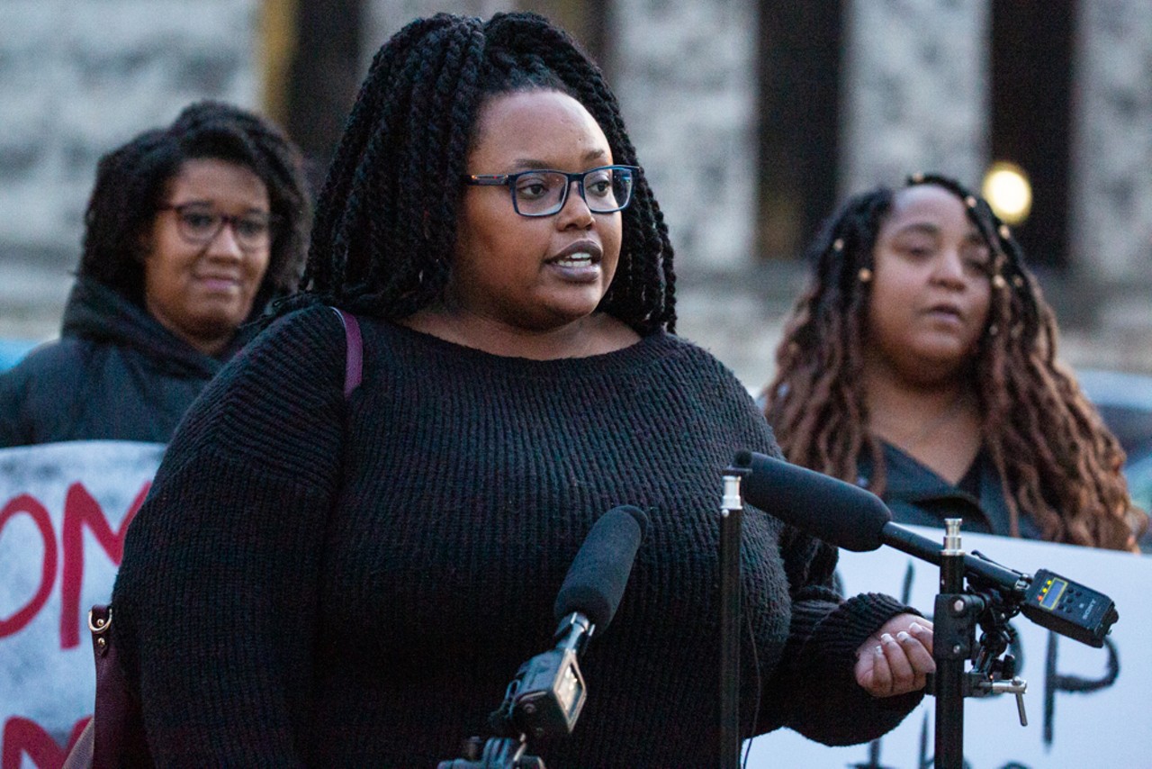 PHOTOS: Protesters Hold Vigil Outside LMDC To Mourn Recent Jail Deaths, Call For Reforms