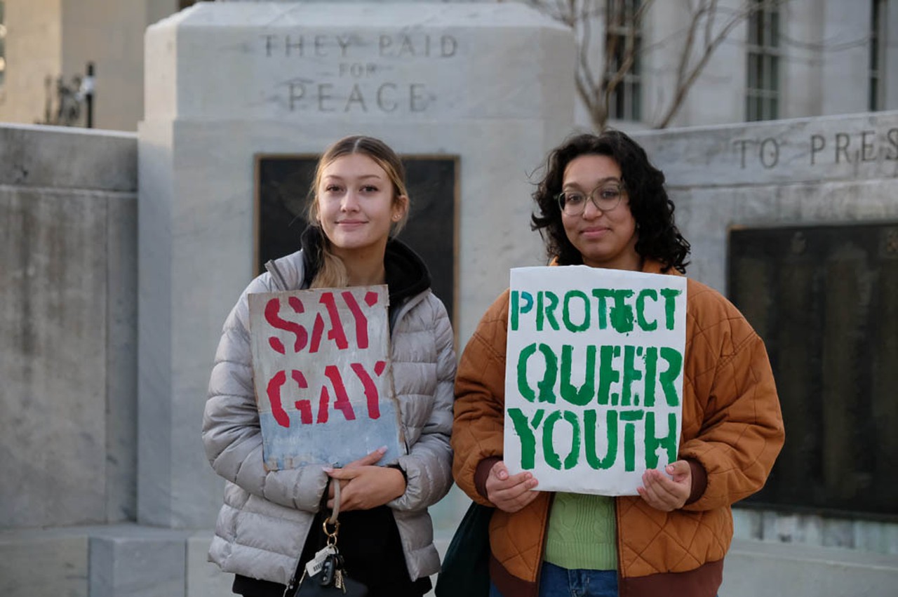 PHOTOS: Protesters Outside Metro Hall Advocate For Ukraine, LGBTQ Rights
