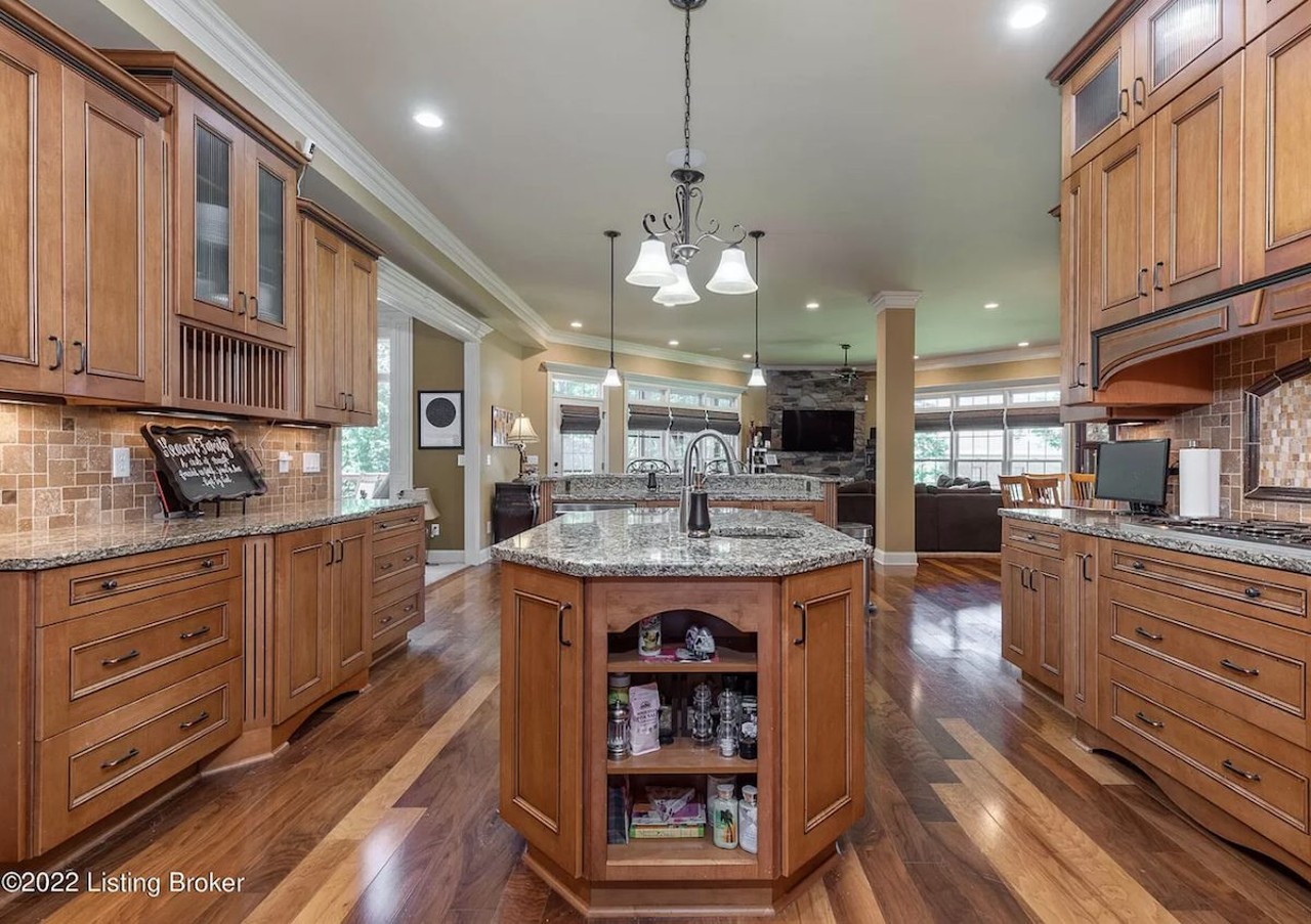 PHOTOS: This Louisville Home Near The Parklands Has an 8-Seat Theater Room