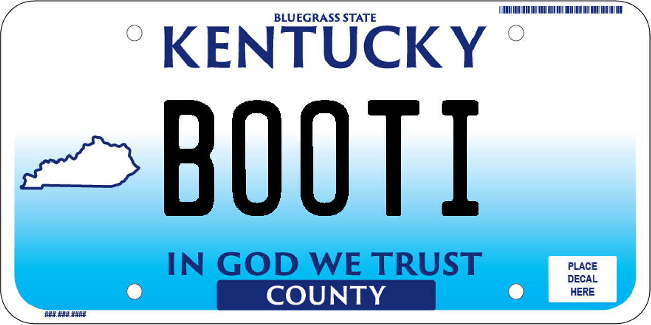 Rejected license plates are a scourge that, thankfully, we never have to see on the road.
