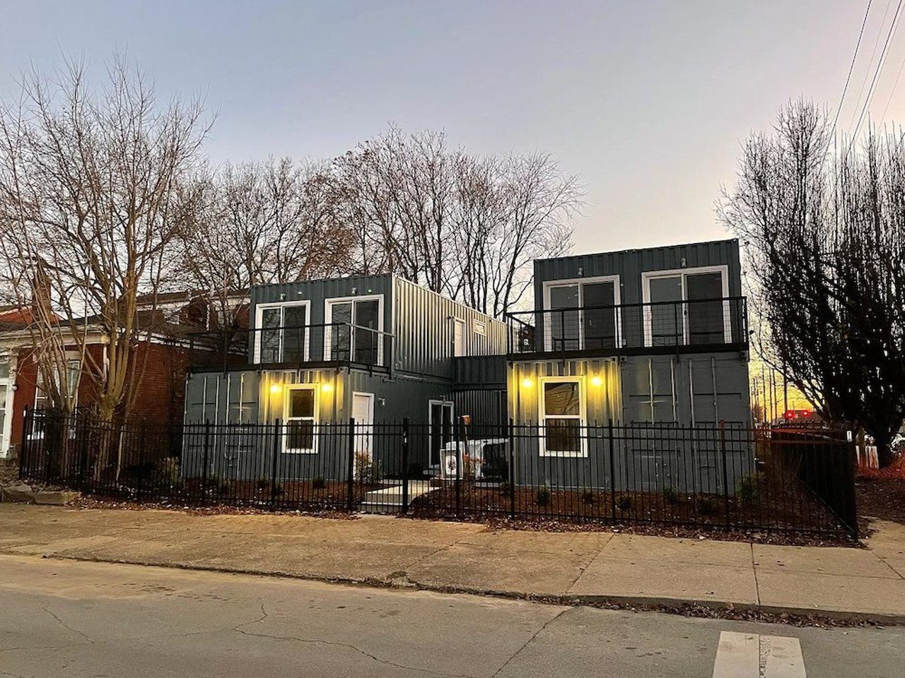See Inside The New Shipping Container Apartments On East Jefferson Street