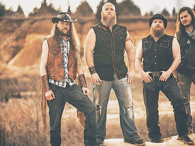 Stagecoach Inferno, a Wild West metal band