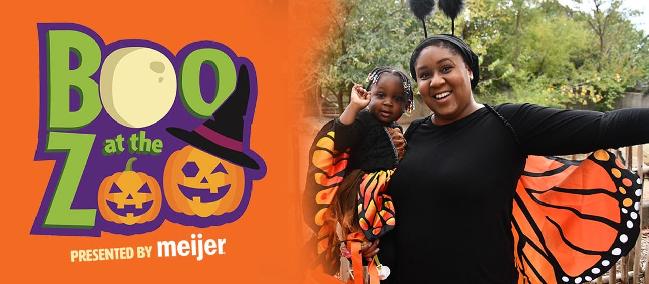 Boo at the Zoo
Saturday, September 28-Sunday, October 27
Louisville Zoo | https://louisvillezoo.org/event/boo-at-the-zoo-2024/2024-10-18/ | All Ages
The Zoo is turning into a Halloween wonderland this fall with characters, music, and trick-or-treating for your little ones 11 and under. This experience is designed to be exciting and fun, with no scares involved. Aside from taking in all the animals, hear tales, ride attractions, and visit some creepy crawlies. This event is the perfect place for families to enjoy a cool, autumn night.