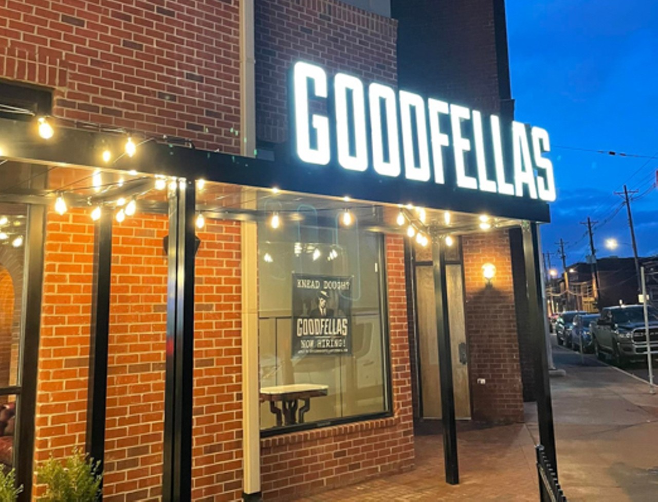 Goodfellas Pizzeria
Opened in January 
642 Baxter Ave.
This Lexington-based pizza chain has been trying to break into the Louisville market for over a decade. After some issues with finding a location, it finally opened this January in the new Baxter apartment complex. This New York-style joint fit for a Soprano also serves craft cocktails.
Photo via facebook.com/GoodfellasBaxter
