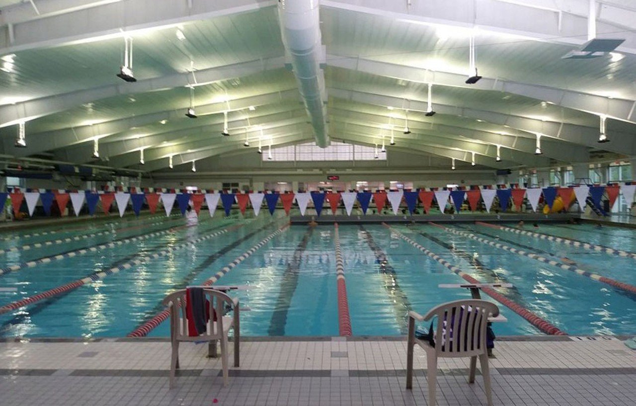 Mary T Meagher Aquatic Center
201 Resevoir Rd 
Located in Crescent Hill Park, this center offers lap swimming, water fitness and swim lessons. Daily admission fees start at $3 for children 3-12, $8 for adults and $4.50 for seniors (55 and older).