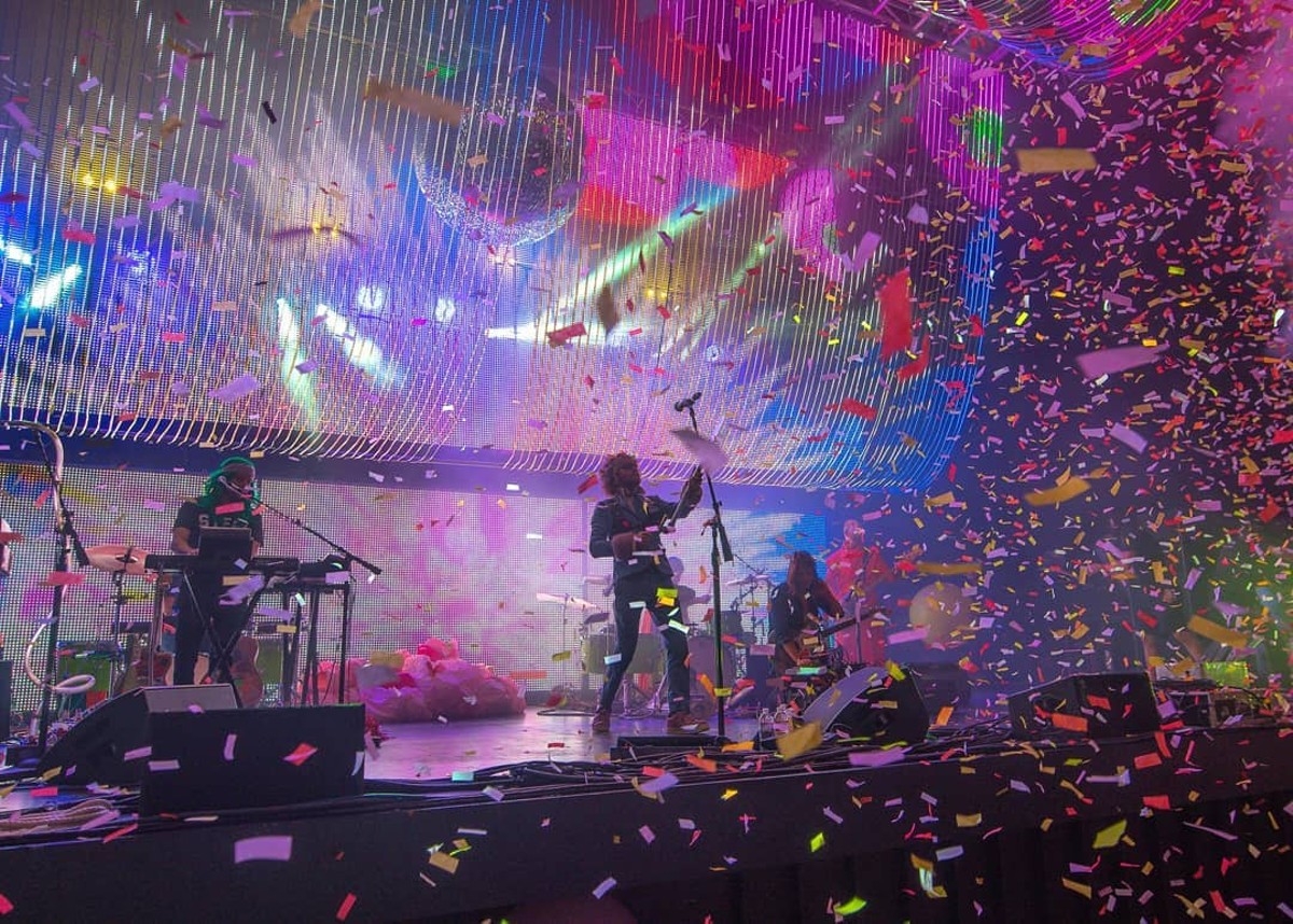 The Flaming Lips return to Louisville's Iroquois Ampitheater this summer.