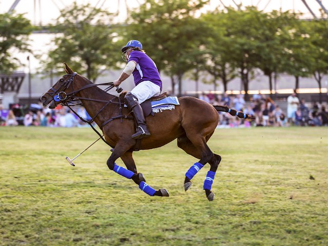 The Louisville Polo Club kicked off its season with Twilight Polo