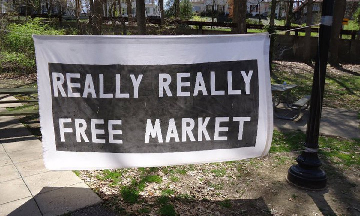 Really Really Free Market will be at Joe Creason Park.