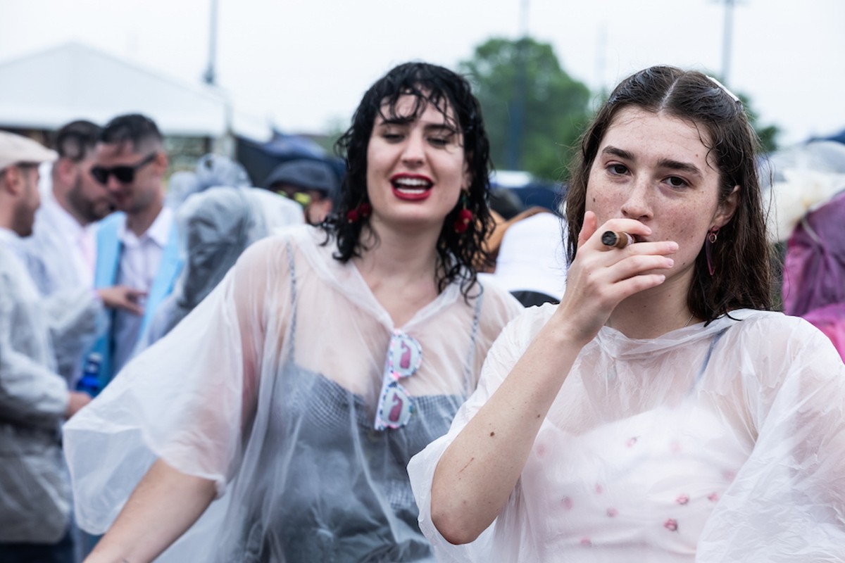 The infield of the Kentucky Derby, 2019.