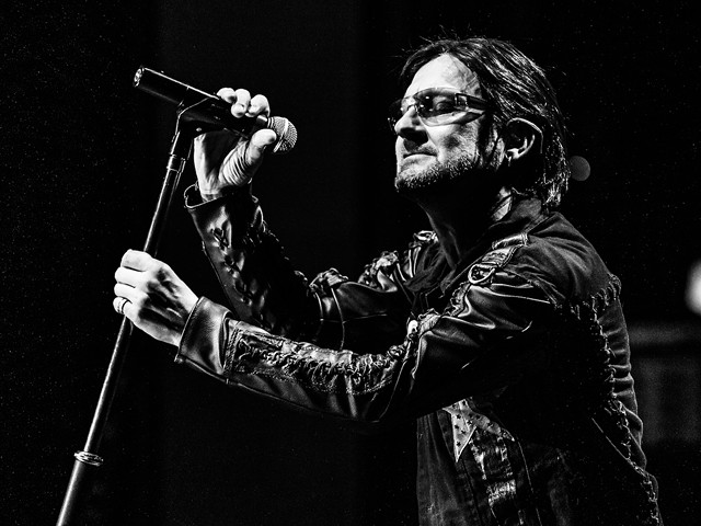 U2 Hype frontman Daniel Burrow as "Bono" or "Danno"